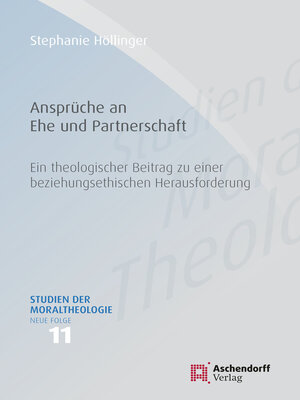 cover image of Ansprüche an Ehe und Partnerschaft